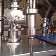 适用灌装机出料嘴15内牙卧式立式液体配件304不锈钢焊接出料喷灌装头