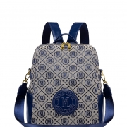 欧美复古大容量旅行双肩背包2025新款时尚潮流百搭手提单肩斜挎包