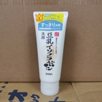 日本清爽洁面SANA莎娜豆乳洗面奶女士温和清洁150g润泽深层清洁